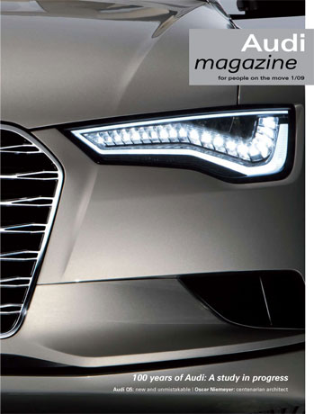 Audi Magazine Cover