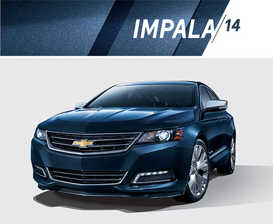 Chevrolet Impala 2014 Catalog Cover